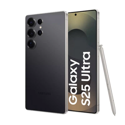 Samsung Galaxy S25 ULTRA 256GB Titanium Black schwarz Versiegelt  in OVP - Bild 1 von 4