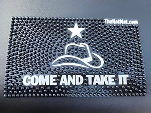 HAT MAT Extra Large Nonslip Dashboard Automotive hat Holder Come and Take - Picture 1 of 3