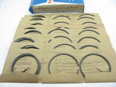 Anillos de pistón TRW T8266M MOLY STD 1968-1979 Pontiac 1968-1975 Olds 400 428 V8 Foto 1 de 2