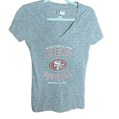 Camiseta de fútbol americano estilo vintage para mujer San Francisco 49ers NFL talla mediana Foto 1 de 4
