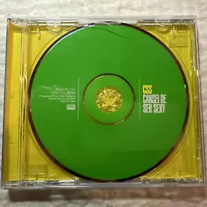 CSS CANSEI DE SER SEXY ~ ADVANCE PROMO CD FROM BRAZILIAN ART ROCK BAND - Imagen 1 de 2