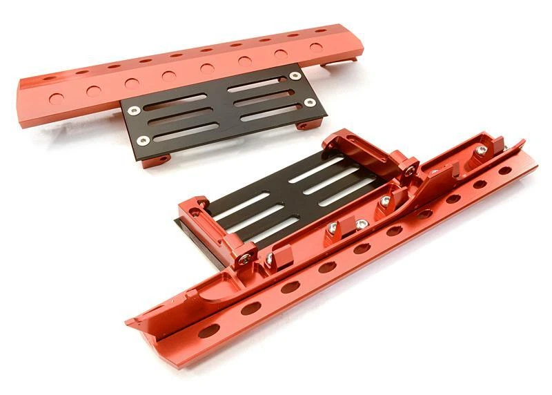 Billet Machined Realistic Deluxe Side Step for SCX-10, Dingo, Honcho & Jeep - Image 1 of 1