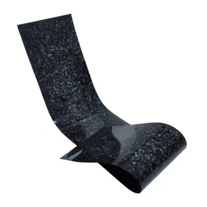 11" x 60" Drum Wrap 0.46mm Musical Instrument Deco Sheet Pearl Black - Picture 1 of 5