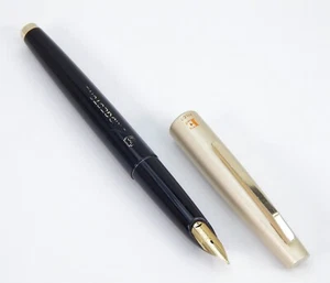 Pluma Estilográfica Pilot Super 200 DE 18 Negra - Nuevo en Caja 14K - Imagen 1 de 15
