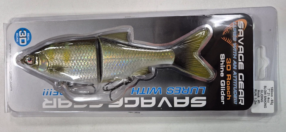 Savage Gear 3D Roach Shine Glider slow sinking 18cm 65g - Bild 1 von 1