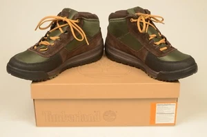 Timberland Men's Mid Hiking Boots Black Green Brown 27145 8191 Size 9M - Picture 1 of 5