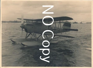 Foto WK2 Heinkel HE 60 Marine Wasserflugzeug Staffel M II im Verband Flug  X117 - Bild 1 von 1