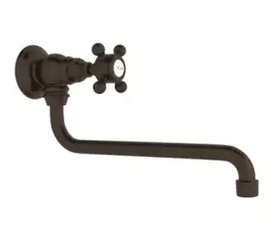 Rohl Italian Country A1445XMTCB-2 Wall Mounted Pot Filler Faucet Tuscan Brass - Picture 1 of 1