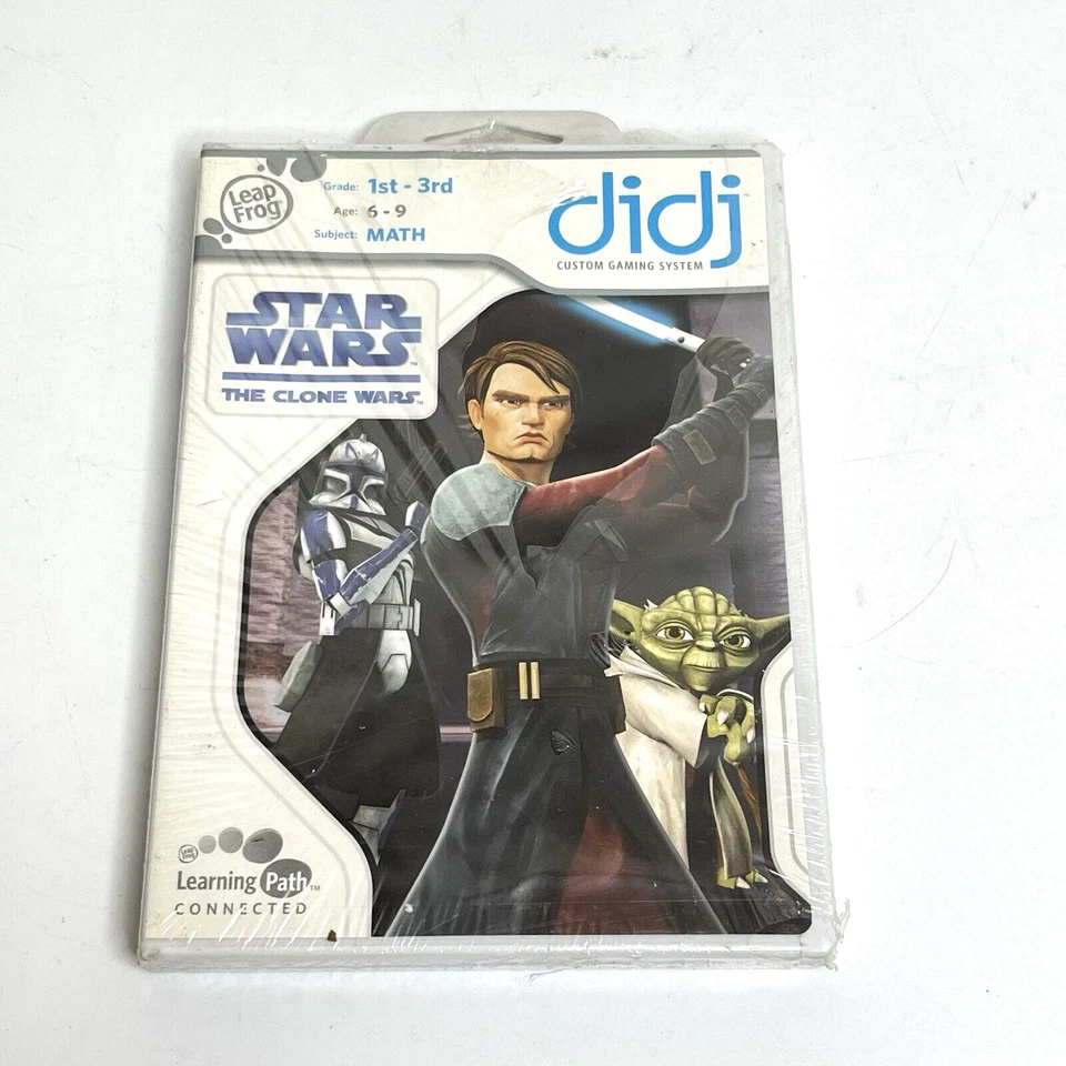 LeapFrog Didj Star Wars:  The Clone Wars  - Ages 6 to 9 - Game New Sealed ML306 - Image 1 of 4