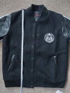Evisu Heritage Custom Made 'Grandslam Everywhere' Bomber Jacket Sz. L - Picture 1 of 6