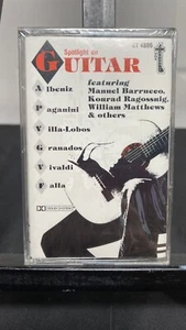 Spotlight on Guitar Barrueco Ragossnig Matthews etc Turnabout Cassette Tape NEW - Picture 1 of 8