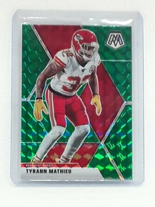 Tyrann Mathieu 2020 Panini Mosaic - #6 GREEN REACTIVE - Kansas City Chiefs - Picture 1 of 2