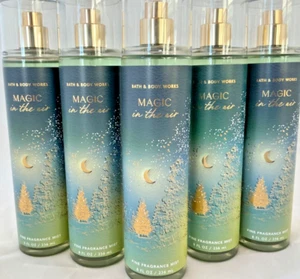 5 (FIVE) MAGIC IN THE AIR 8oz Fine Fragrance MIST Bath and & Body Works - Picture 1 of 2
