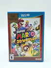 Super Mario 3D World (Nintendo Wii U, 2013) Testé & Fonctionne