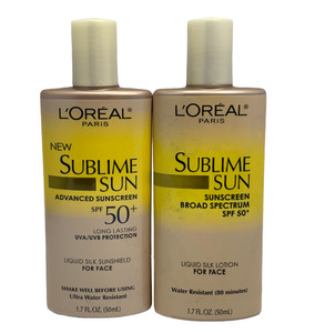 loreal face sunscreen spf 50