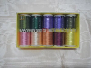 Machine Embroidery Wonderfil Thread (Floral) Pkt 10 Reels - Picture 1 of 1