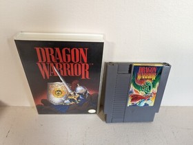 Dragon Warrior NES Nintendo 1989 Game Only Tested Authentic Cart Aftermarket Cas
