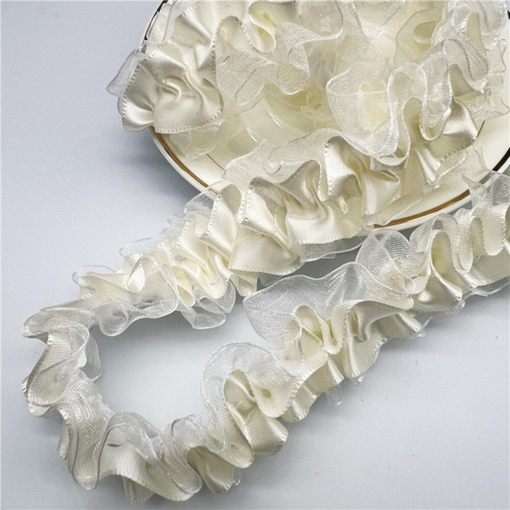 Nastro Decorativo Con Frange Di Seta 3 Metri - Per Cucito, Costumi E Decorazioni Fai Da Te (Rosa) - Foto 12