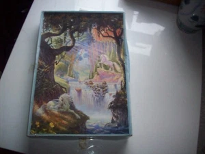 1500 Piece Fantasy Magic Jigsaw Puzzle Spell Unicorn Dreams Enchanted Forest - Picture 1 of 3
