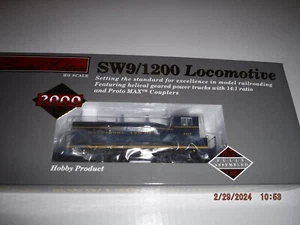 PROTO 2000 HO SW9/1200 BALTIMORE & OHIO #9619 SWITCHER w/SOUND & DCC BRAND NEW! - Picture 1 of 6