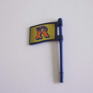 PLAYMOBIL (U2203) CIRQUE - Drapeau avec Mat Bleu Romani 3720 (Jauni) - Imagen 1 de 1