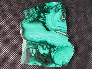 MALACHITE Crystal Slab, Green Malachite Stone, Jewelry Making, Home Decor, 50473 - Picture 1 of 8