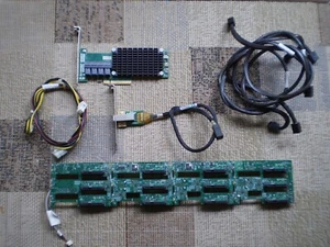 Intel 2U 12-Bay 3.5" 12Gb/s SAS/SATA HDD Backplane G97164-371 w/ ATTO Controller - Picture 1 of 15