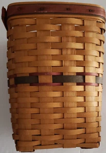 Longaberger Korb 1995 eckig Müllkorb Vatertag - Bild 1 von 15