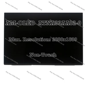 AM-OLED ATNA33AA02-0 13,3" WQXGA+ 2880x1800 Schermo LCD Pannello Display Non Touch - Foto 1 di 4