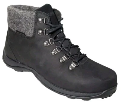 Botas Baffin Femininas Tamanho 9 Couro Isolado Impermeável Inverno Caminhada Preto Novo Sem Caixa - Imagem 1 de 4