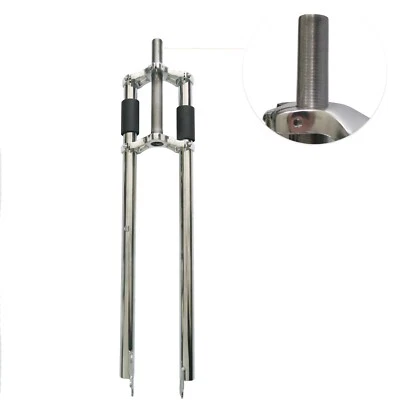 DONSP1986 26"/700C/29" Bicycle Fork w/Headset, Non-Suspension Triple Tree Fork - Image 1 of 3