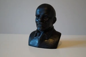 LENIN 2,04 kg Büste Metal Metallbüste Werksproduktion original Skulptur UdSSR - Picture 1 of 12