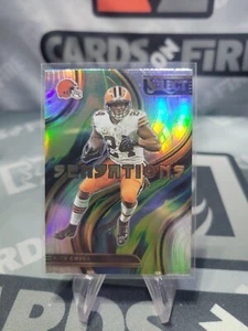 2022-23 Select Nick Chubb Sensations Silver Prizm HOLO #SEN-11 Cleveland Browns - Picture 1 of 2