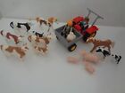 Playmobil farm Tractor Animals and figures cows pigs horses