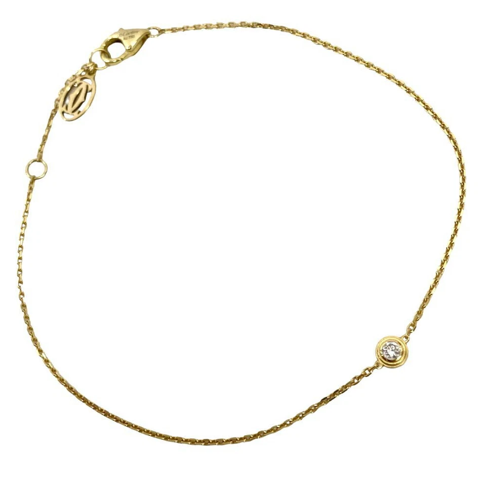 Cartier бриллиант Léger d'Amour браслет золото K18YG - Изображение 1 из 3