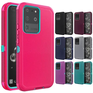 Heavy Duty Hybrid Phone Case Cover For Samsung Galaxy S20 Plus/Ultra S20 FE 5G - Picture 1 of 54