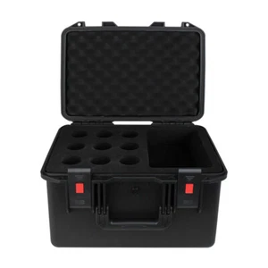 eLumen8 Rock Box custodia microfono flightcase ABS touring band DJ impermeabile pesante - Foto 1 di 6