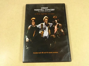 MUSIC DVD / CREAM - FAREWELL CONCERT - ROYAL ALBERT HALL LONDON - Picture 1 of 2