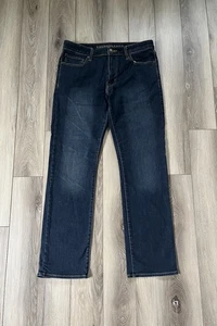 Pantalones de mezclilla rectos originales American Eagle Outfitters Extreme Flex para hombre talla 33x22 - Imagen 1 de 9