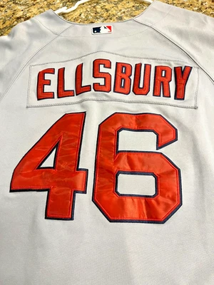 Boston Red Sox Jersey Men' 52 MLB Baseball Jacoby Ellsbury Majestic Stitched USA - Image 1 of 4