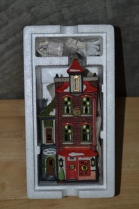 Reparto 56 Wong's In Chinatown 5537-9 Villaggio di Natale Collezione Porcellana - Foto 1 di 3