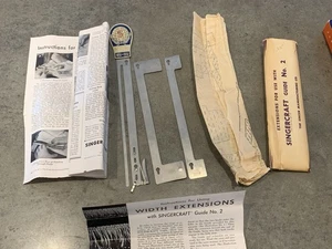 Rare SINGER Singercraft Guide 120987 Centennial Century Of Service Box Extension - Picture 1 of 6