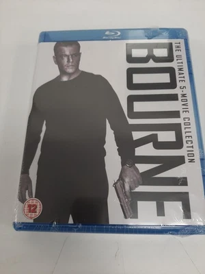 The Bourne Identity 5 Film Blu-Ray Set Brand New Sealed - Image 1 of 2