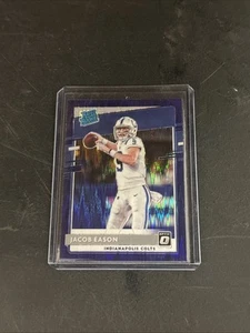 Ammortizzatore Donruss Optic Rated Rookie Viola 2020 Jacob Eason F116 - Foto 1 di 2