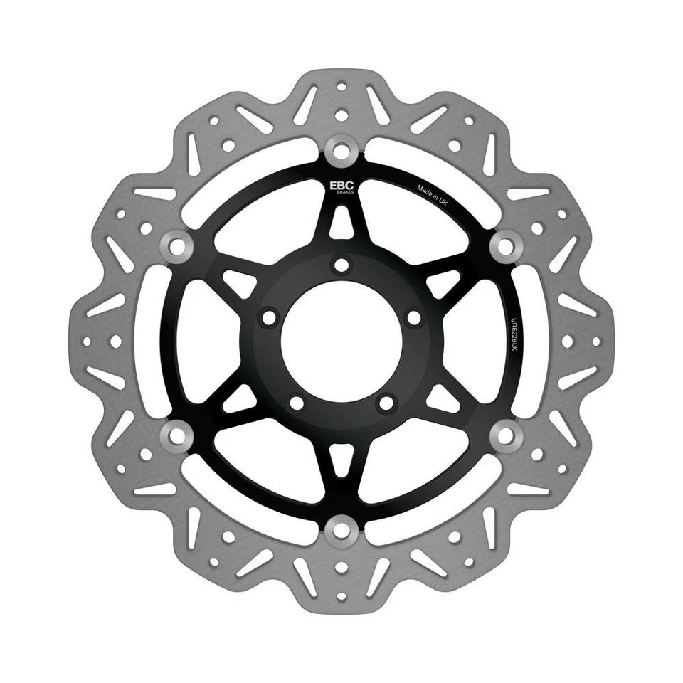 EBC Float Vee Disc FR BLK Hub Front Left for Ducati 999 R Fila Radial Mount 2003 - Image 1 of 1