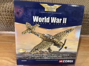 Corgi 1:72 Junkers Ju-87B-2 Stuka III/Stg III Acroma/Libya Nov. 1941 No. AA32504 - Picture 1 of 12