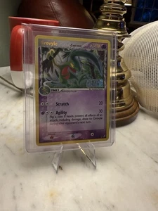 Grovyle 19/100 Especie Delta Holo Sello Inverso Cristal Guardianes Pokemon Casi Nuevo XB1 - Imagen 1 de 2