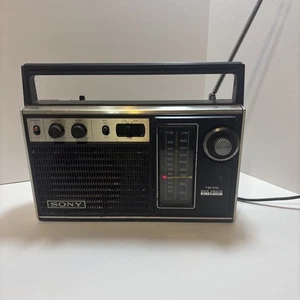 Vintage Sony AM/FM 2 Band Radio Model TFM-7250W - Picture 1 of 8