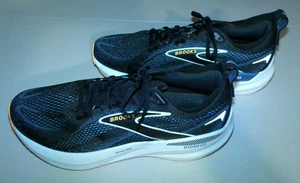 Brooks Glycerin 22 GTS Running Shoe White/ Blue/ Orange, Men's 10.5 D "NOOB" - Picture 1 of 5