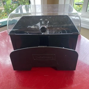 Cuisinart FP-12 Aufbewahrungskoffer, schwarz keine Risse - Oberseite hat Oberflächenkratzer Bilder - Bild 1 von 13